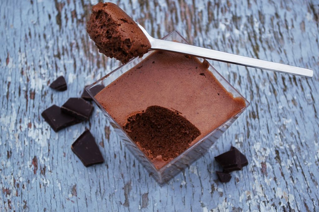 mousse de chocolate-sobremesas para páscoa