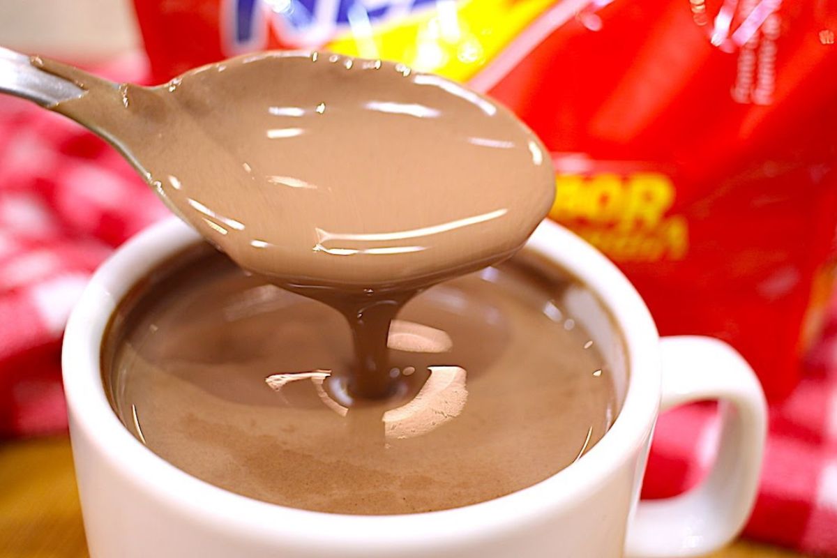 Chocolate quente com Nescau e Creme de leite4