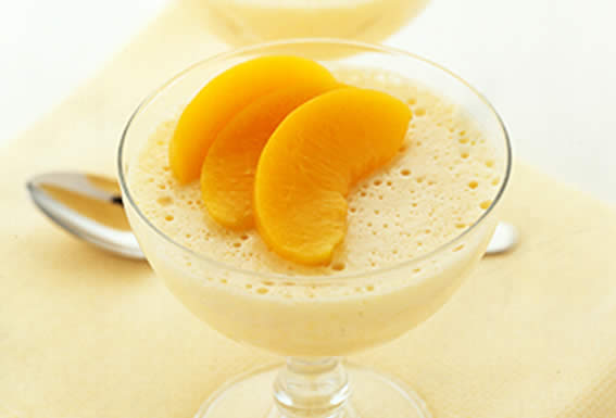 Mousse de pêssego