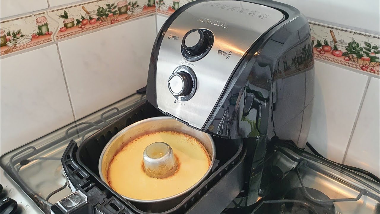 pudim de leite moça na airfryer