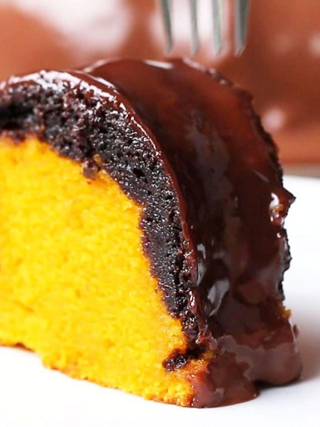 Calda de chocolate para bolo de cenoura É SIMPLES