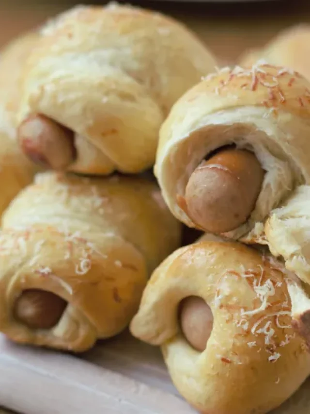 Rolinhos de salsicha super fofinhos e fáceis de fazer!