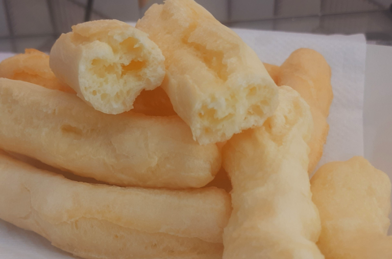 BISCOITOS DE POLVILHO ASSADO QUE NÃO ESTOURA