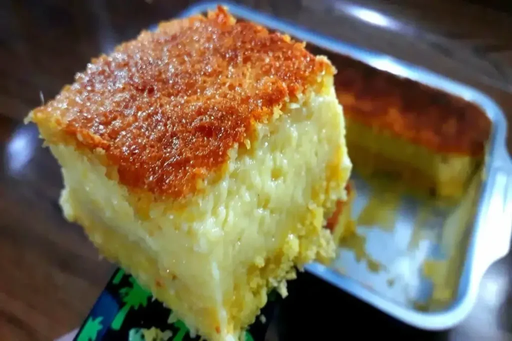Bolo de milho verde espiga da ro