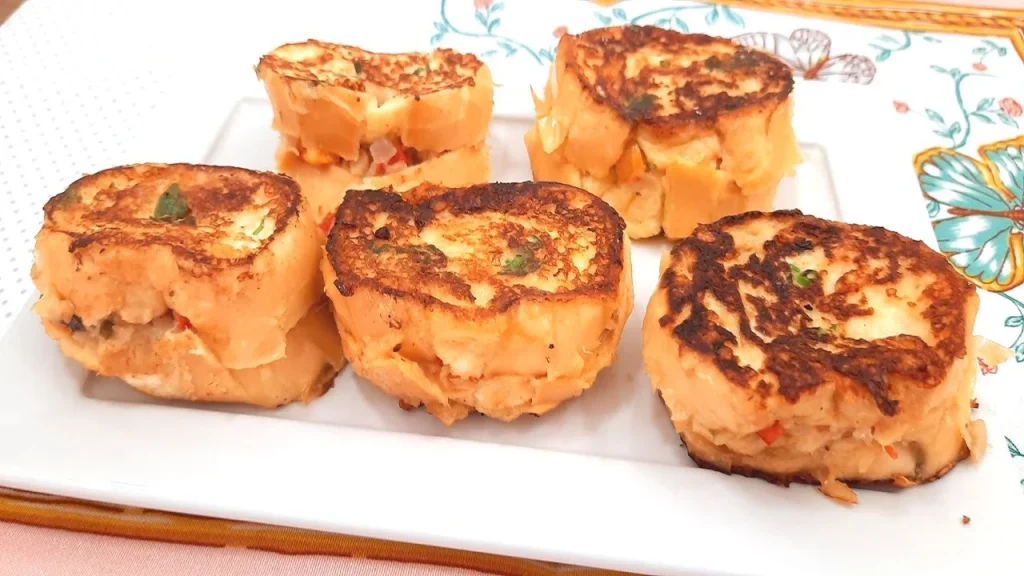 Petiscos de Natal- Rabanada de bacalhau