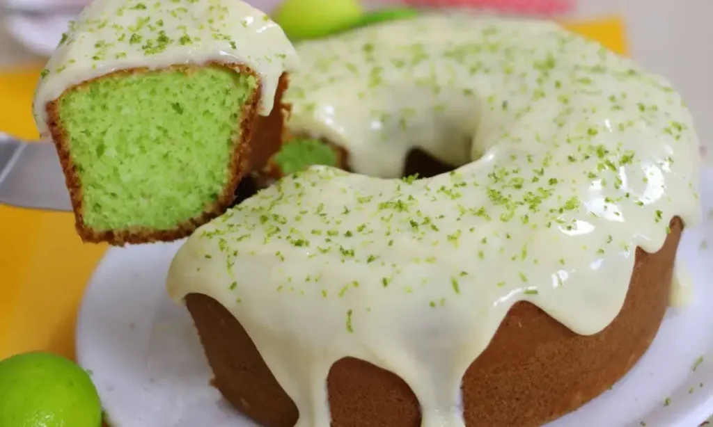 bolo de limão verde