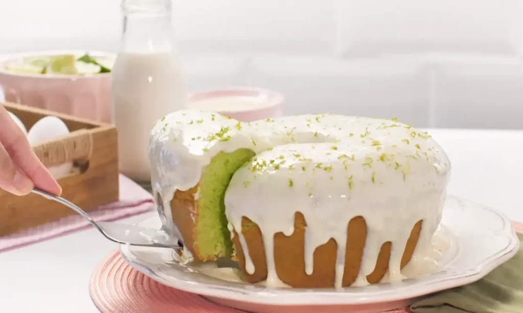 bolo de limão verde