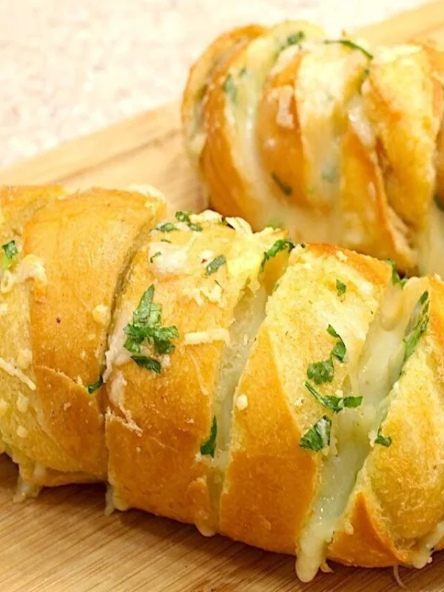 Pão de alho caseiro