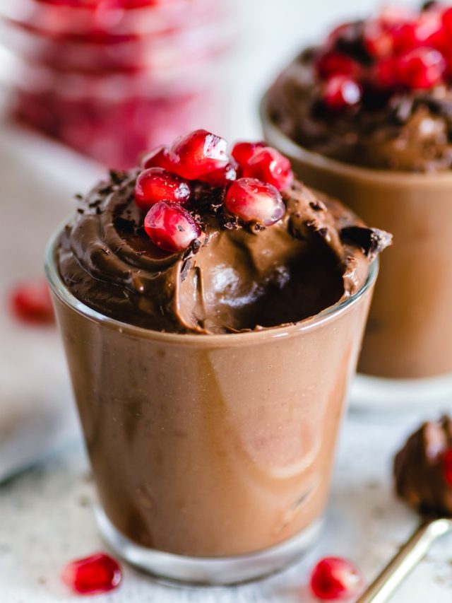 mousse de chocolate