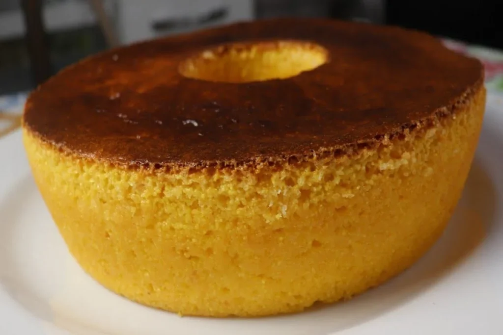Bolo de Milho com Flocão Cremoso 