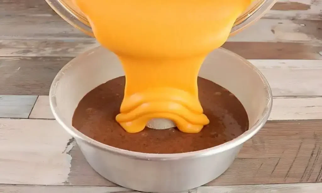 Bolo de cenoura invertido 