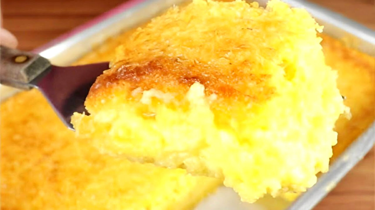 Bolo de milho cremoso
