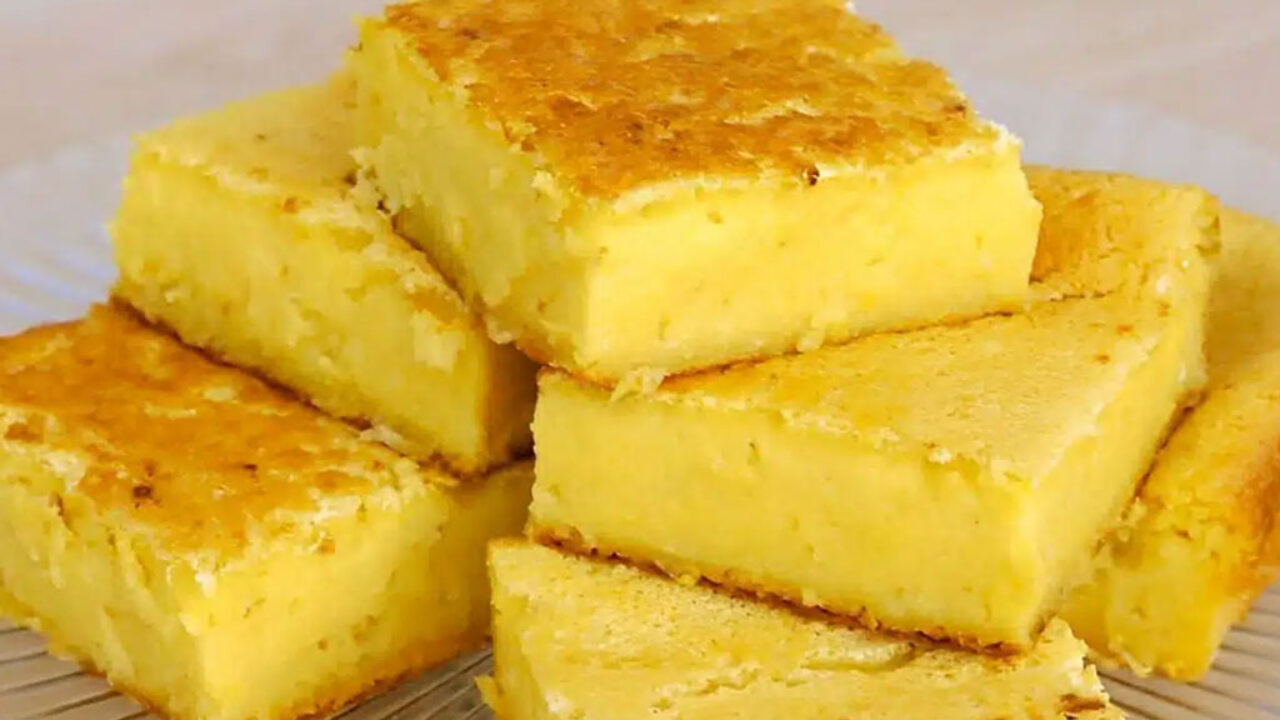 Bolo de milho da roça com apenas 4 ingredientes