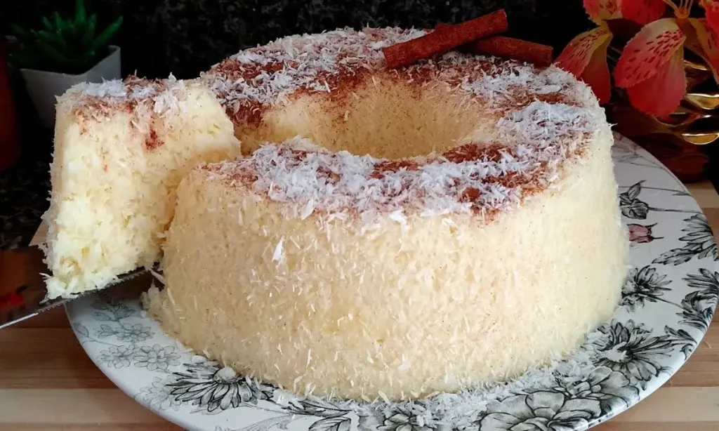 Bolo de tapioca sem forno