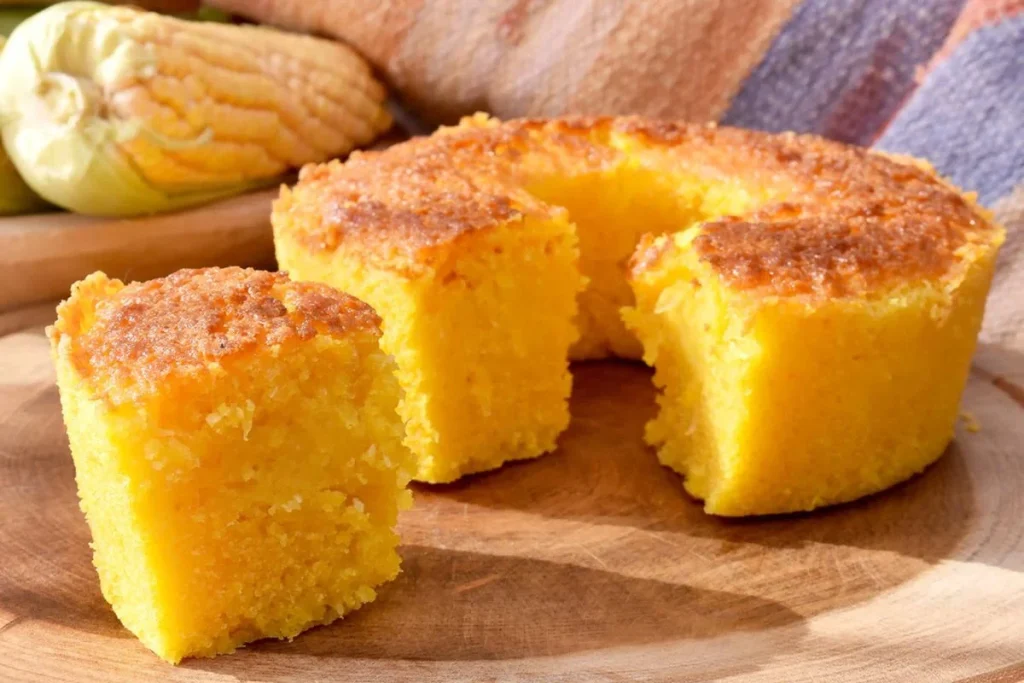 Bolo fit de fubá