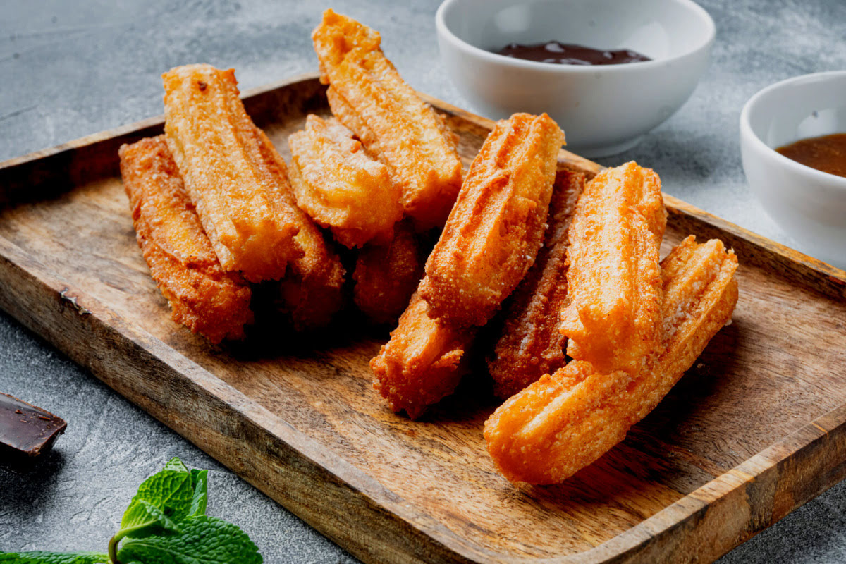 Churros na Air Fryer