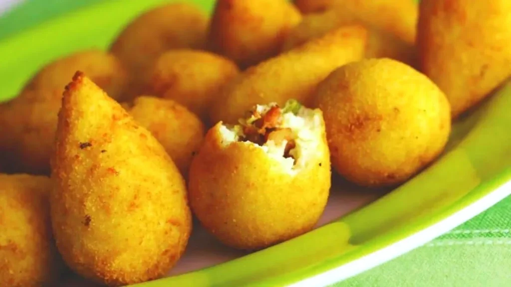 Coxinhas de arroz