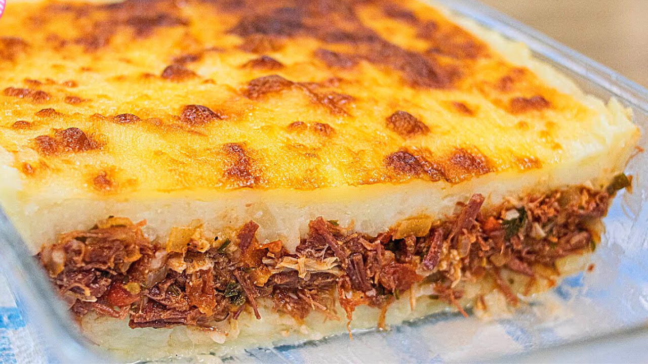 Escondidinho de carne