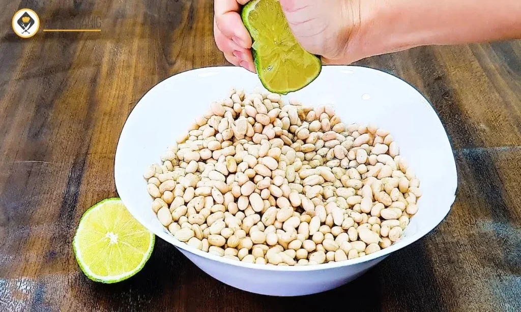 Feijão de molho com limão2