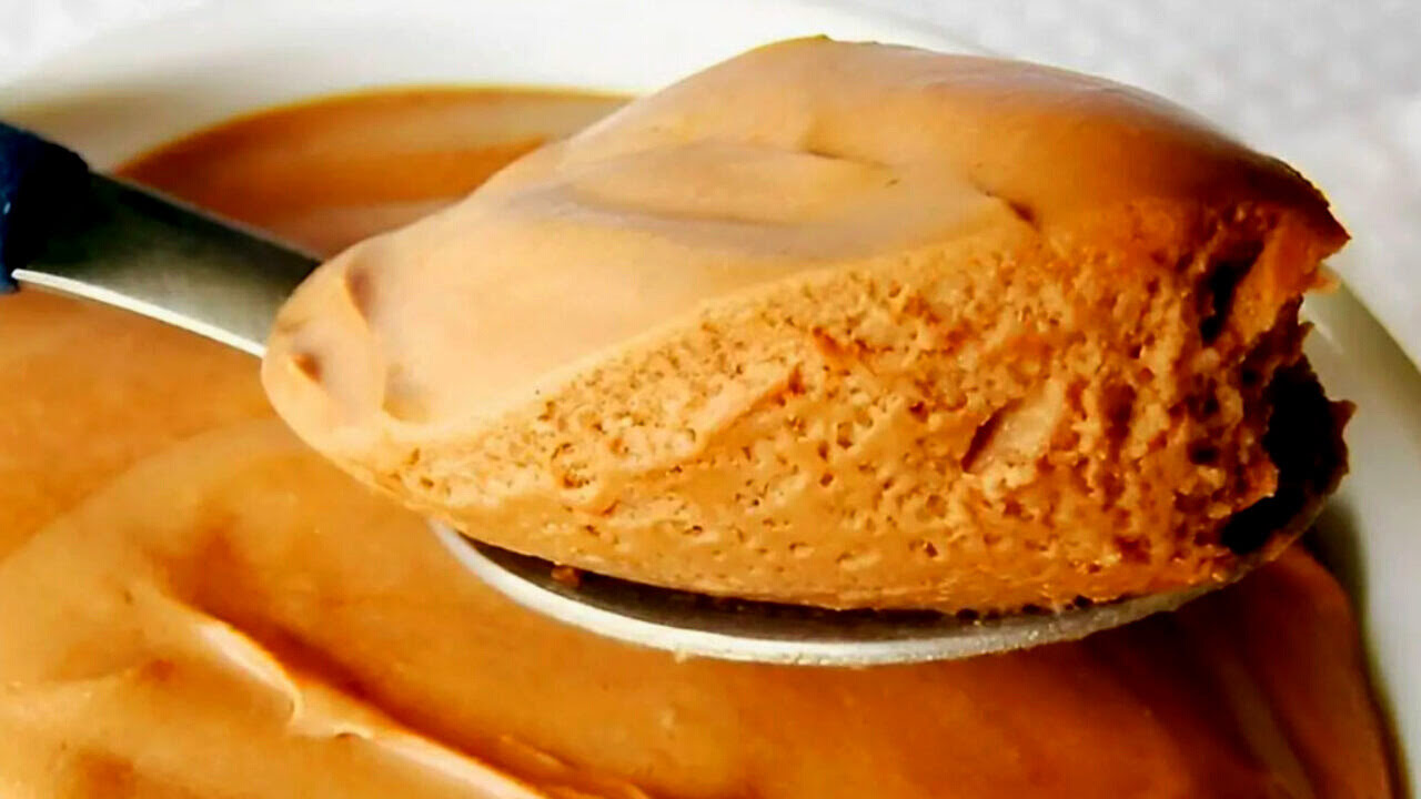 Mousse de doce de leite