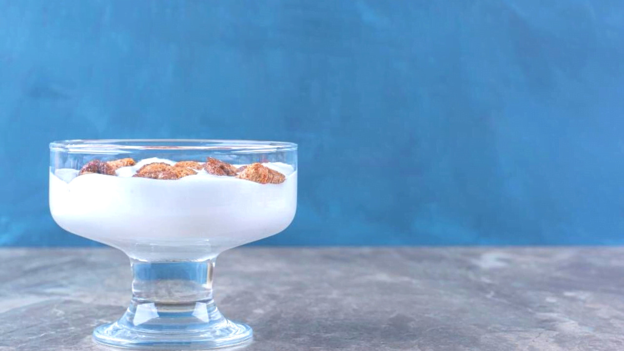 Mousse de leite ninho