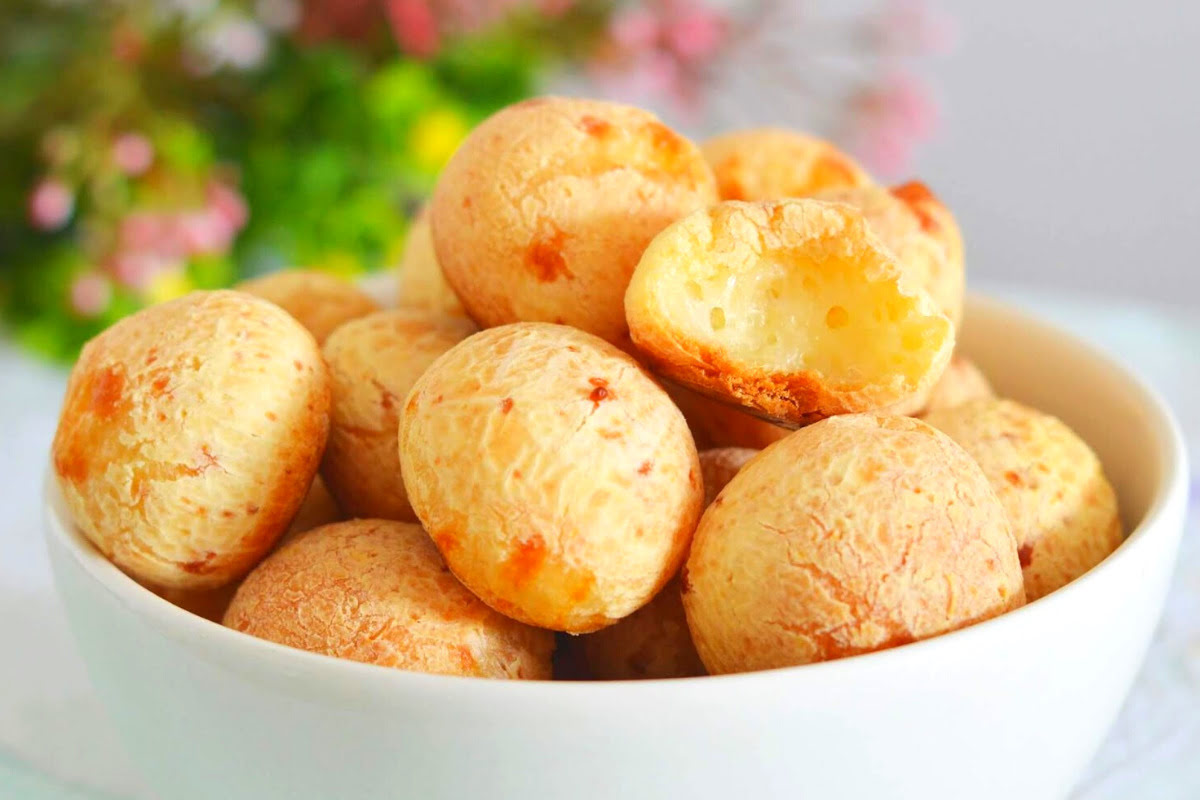 Pão de queijo com tapioca