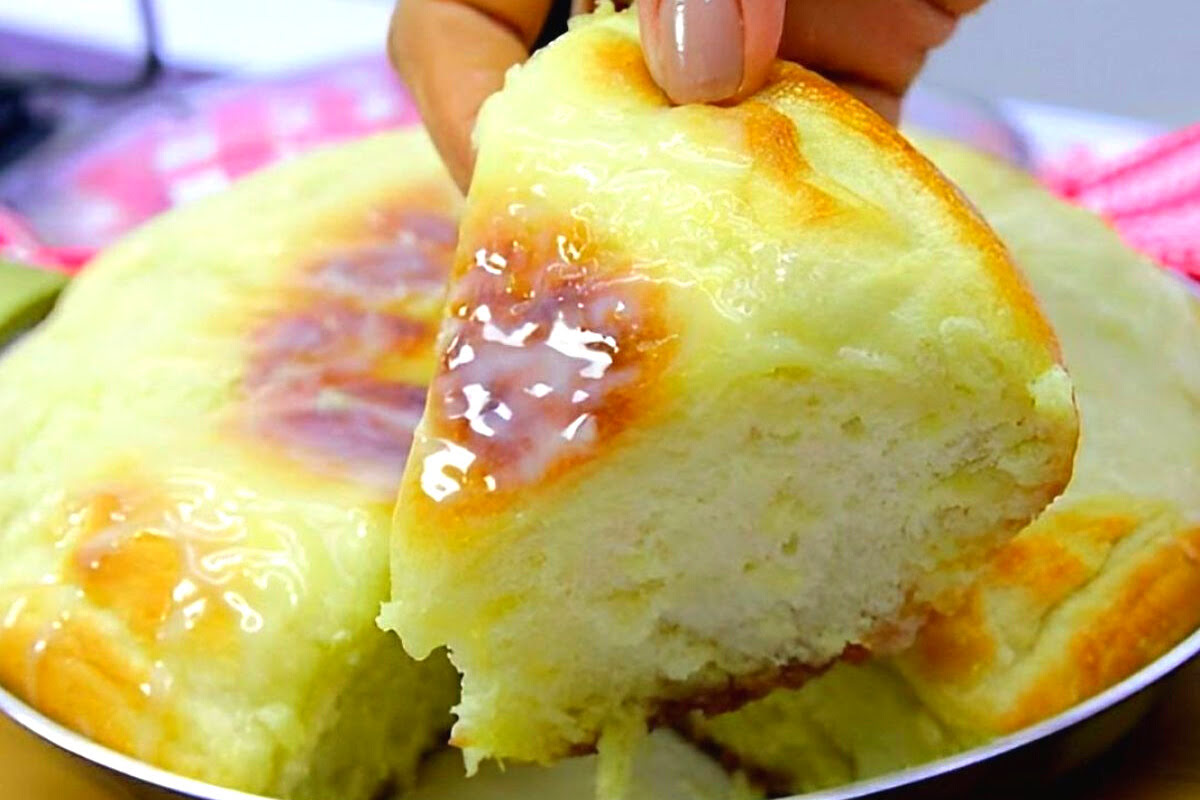 Rosca doce de frigideira