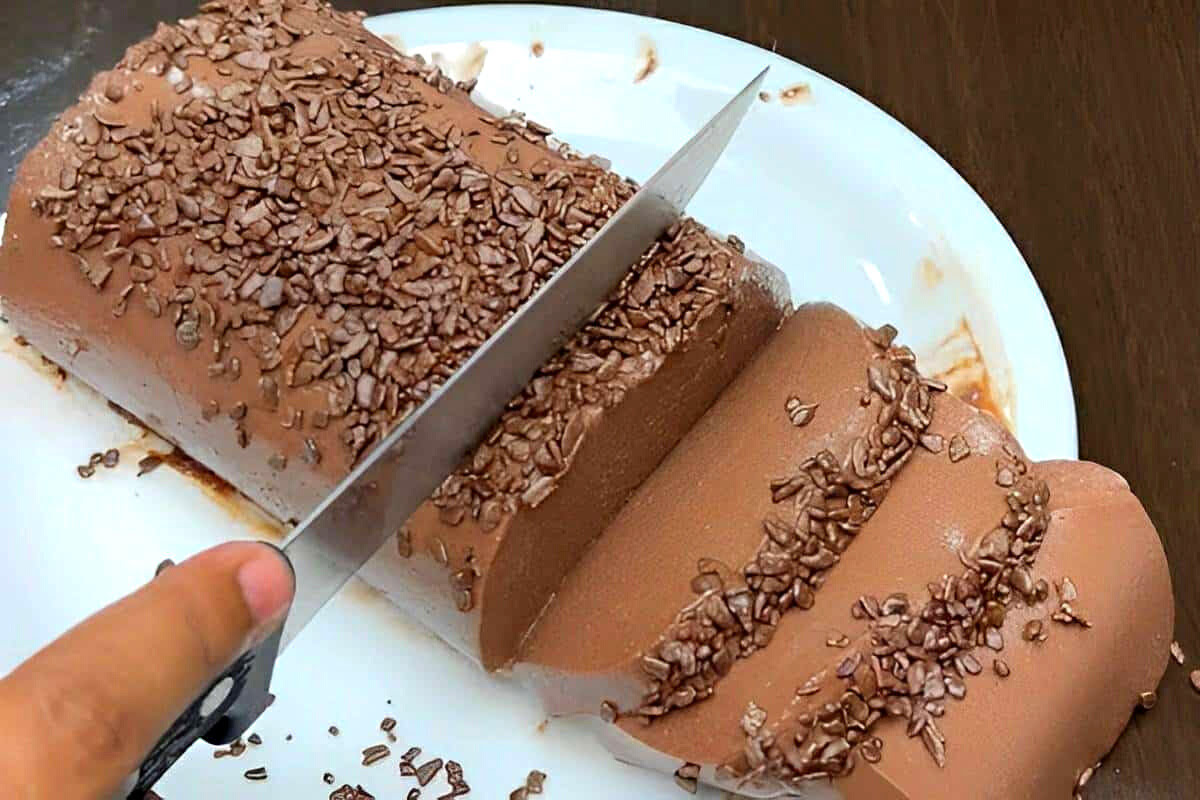 Sobremesa de chocolate