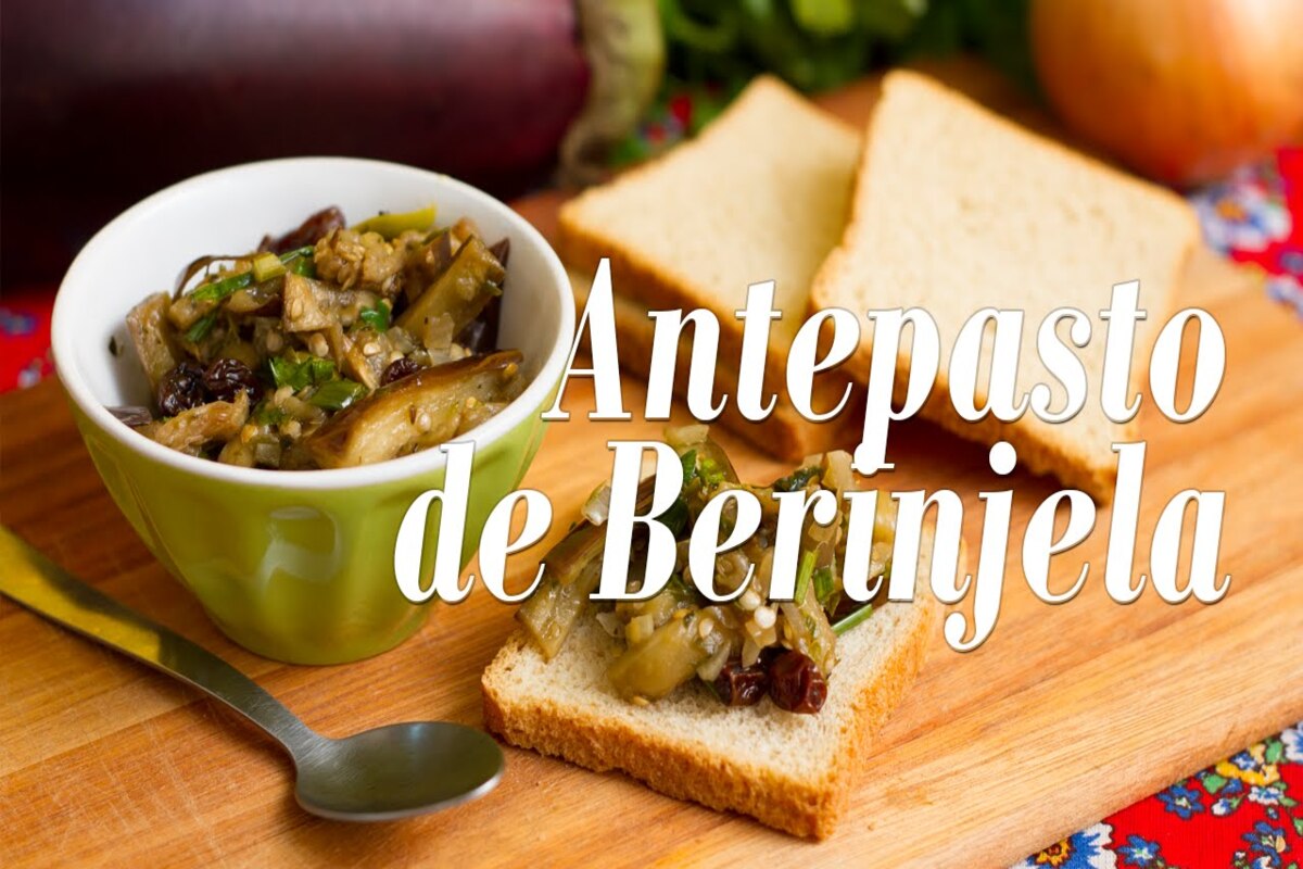antepasto de berinjela