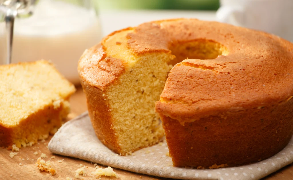 bolo de fubá fofinho