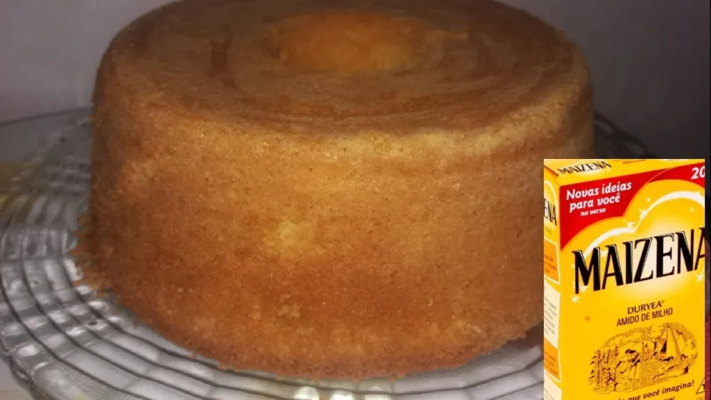 bolo de maizena