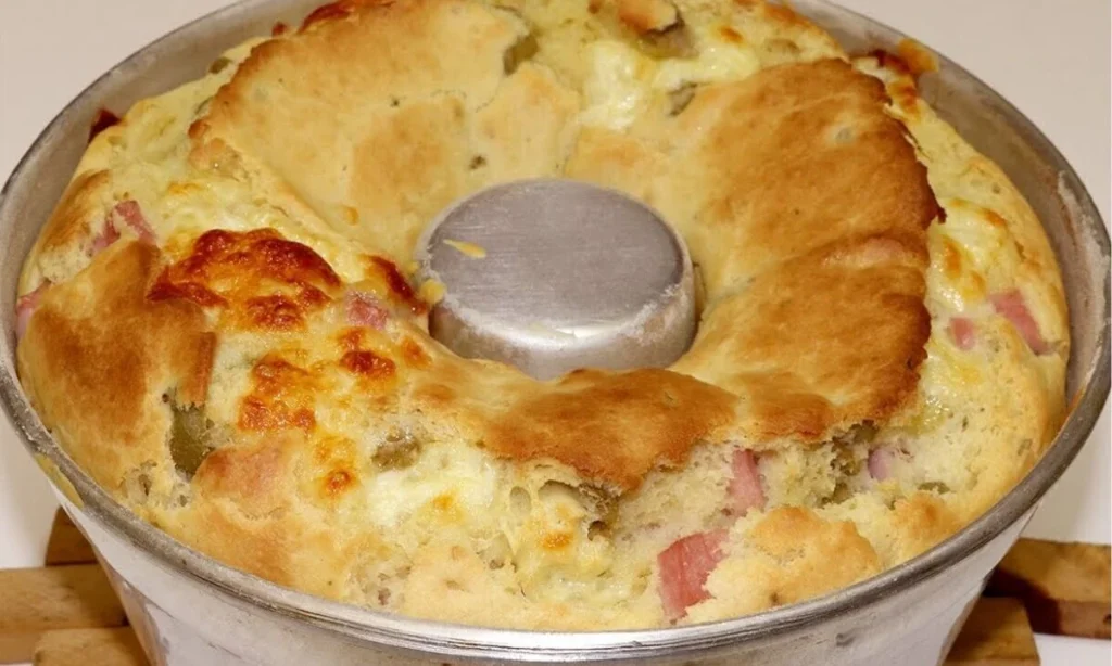bolo salgado com recheio de muss