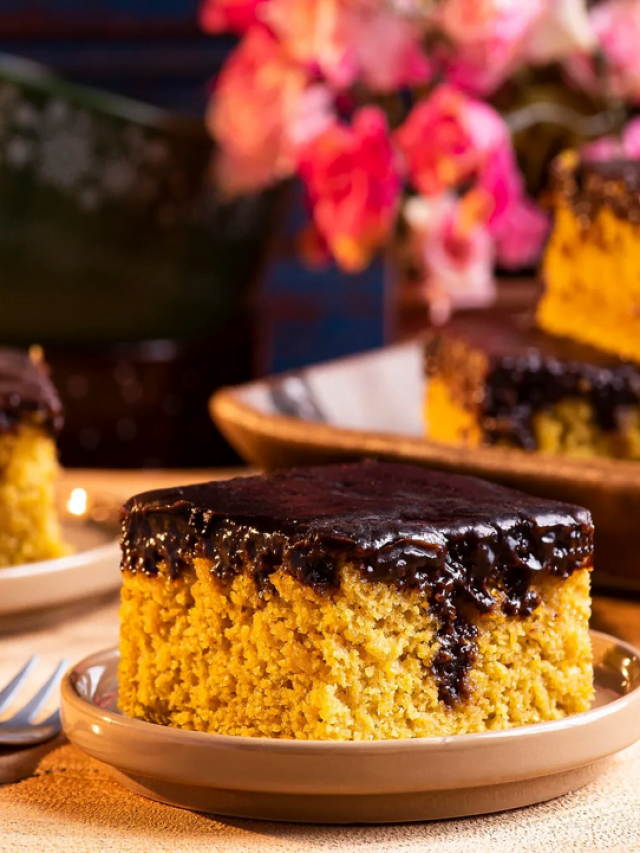 bolo de cenoura