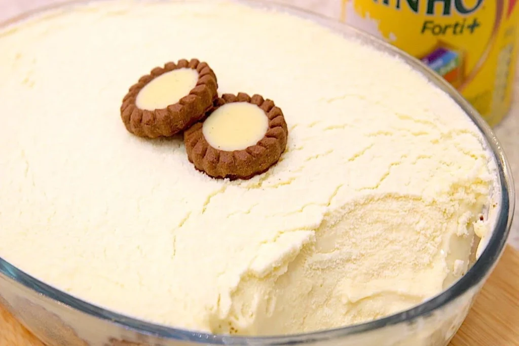 sobremesa de 2 ingrediente