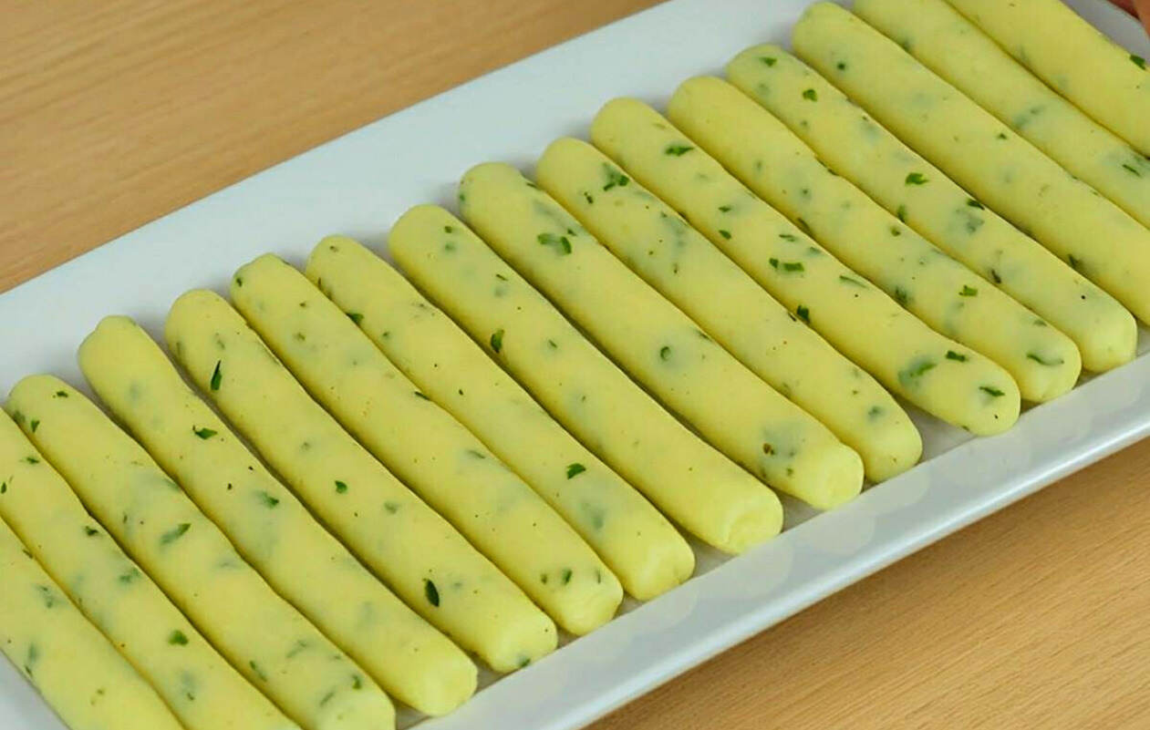 Bolinho de batata assado