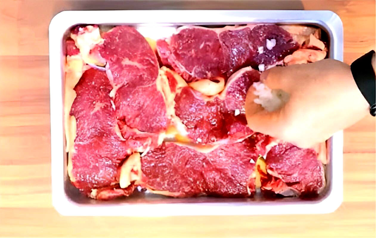 Carne assada no forno
