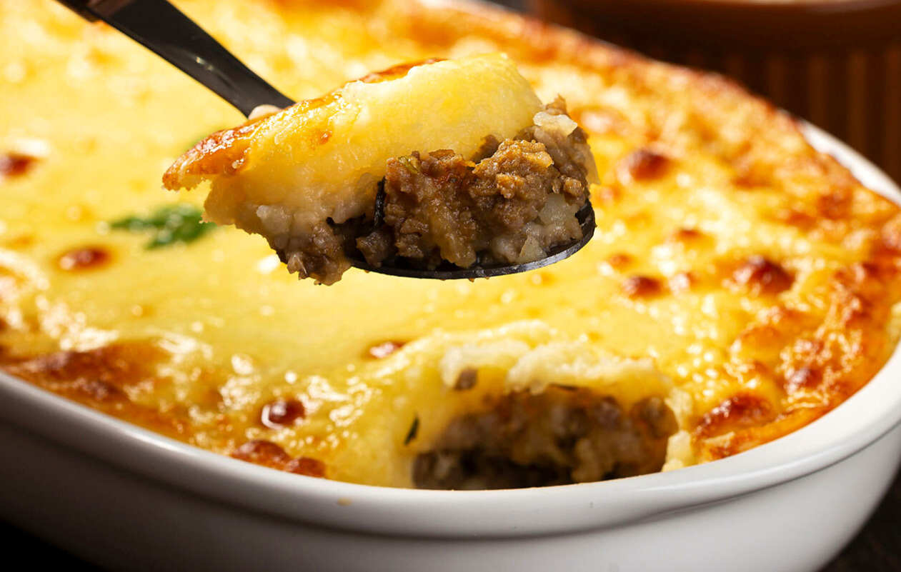 Carne moída com cremosidade