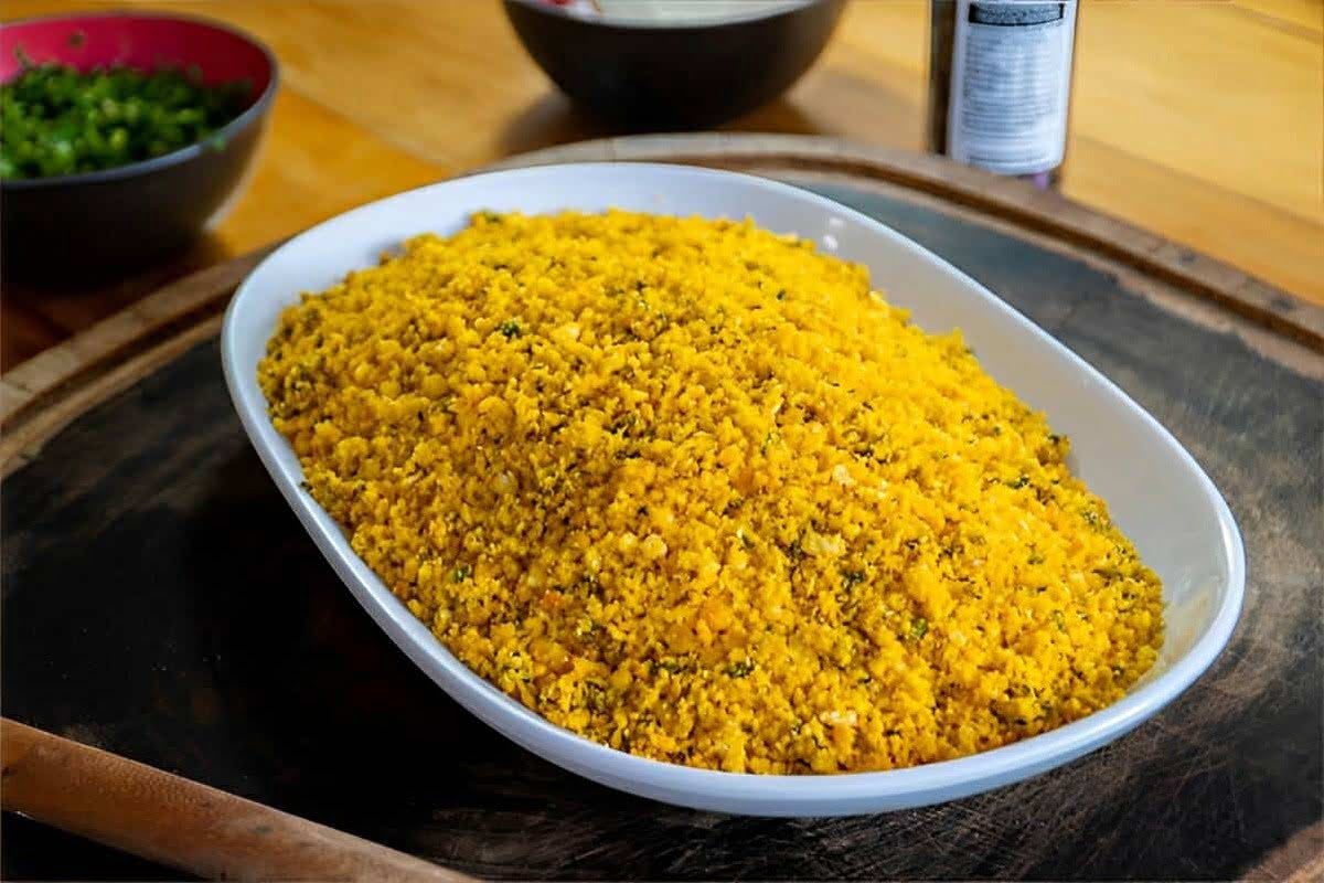 Farofa para churrasco