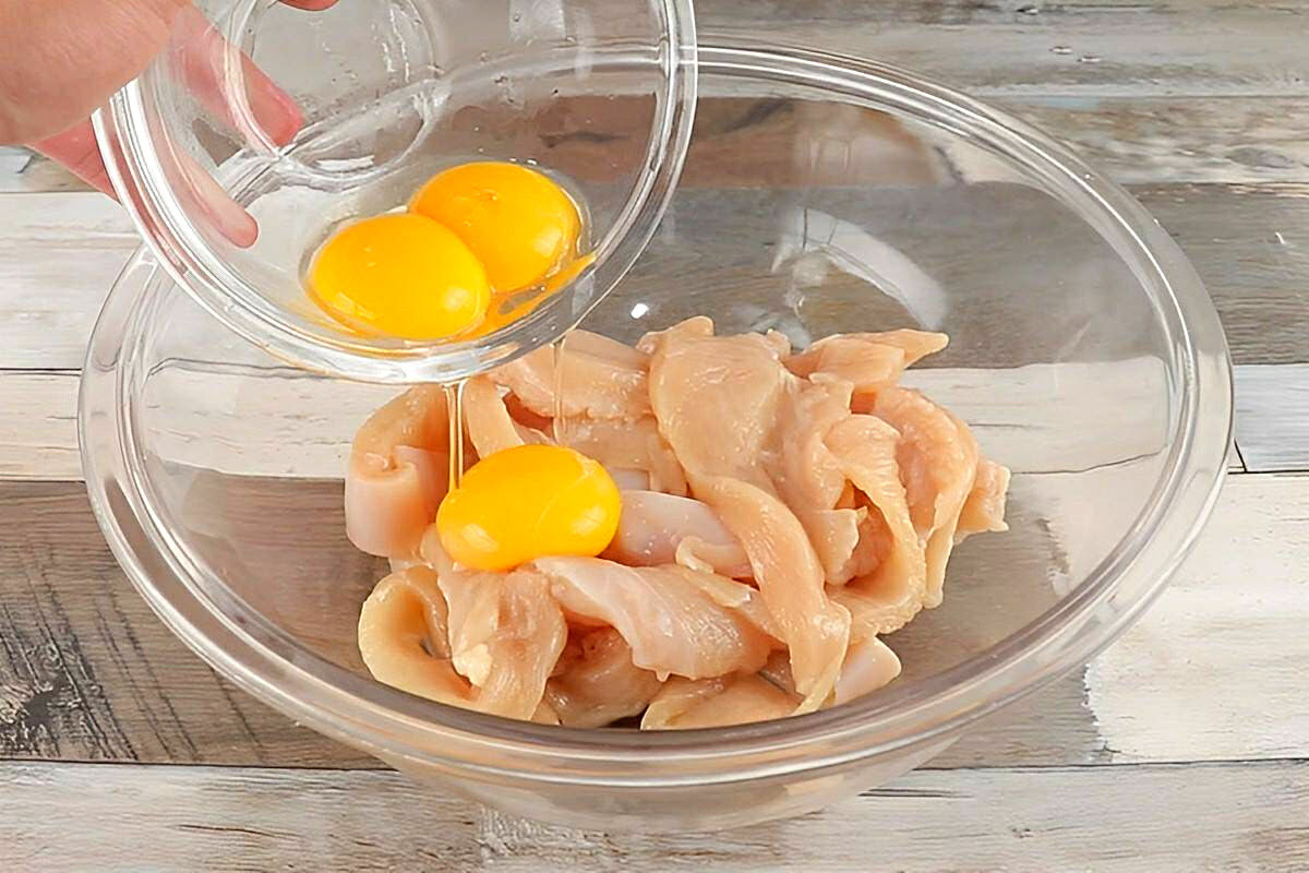 Filé de Frango Frito Sem Empanar