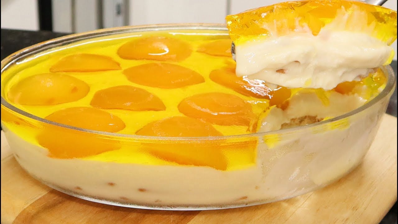 Gelado de Pêssego