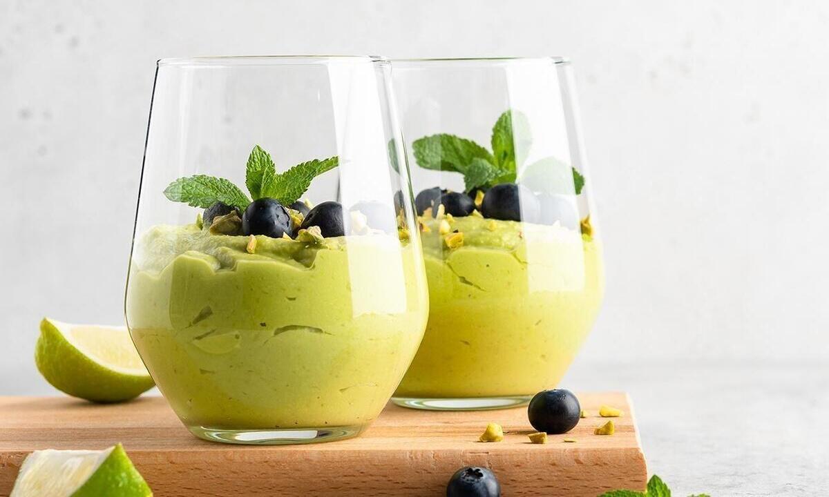 Pudim Mousse de Abacate
