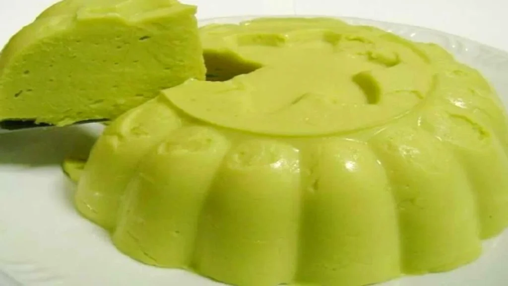 Pudim de Abacate Cremoso
