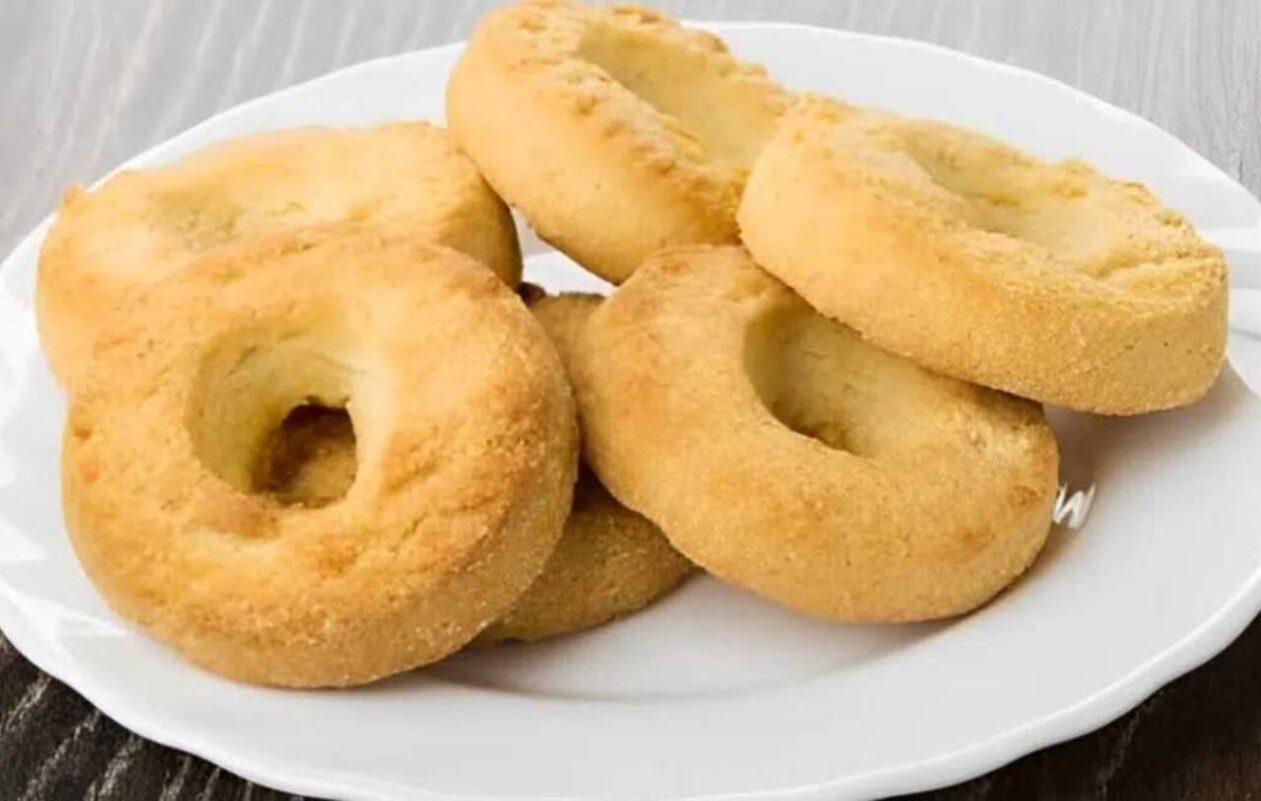 Rosquinhas com creme de leite