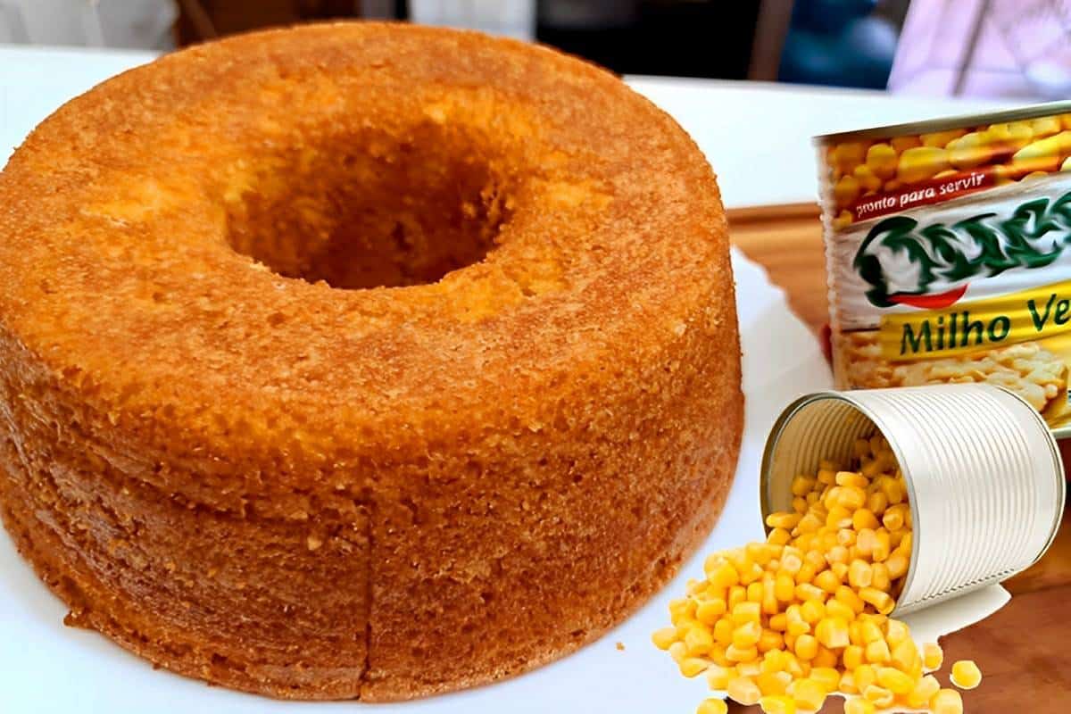 bolo de milho de lata