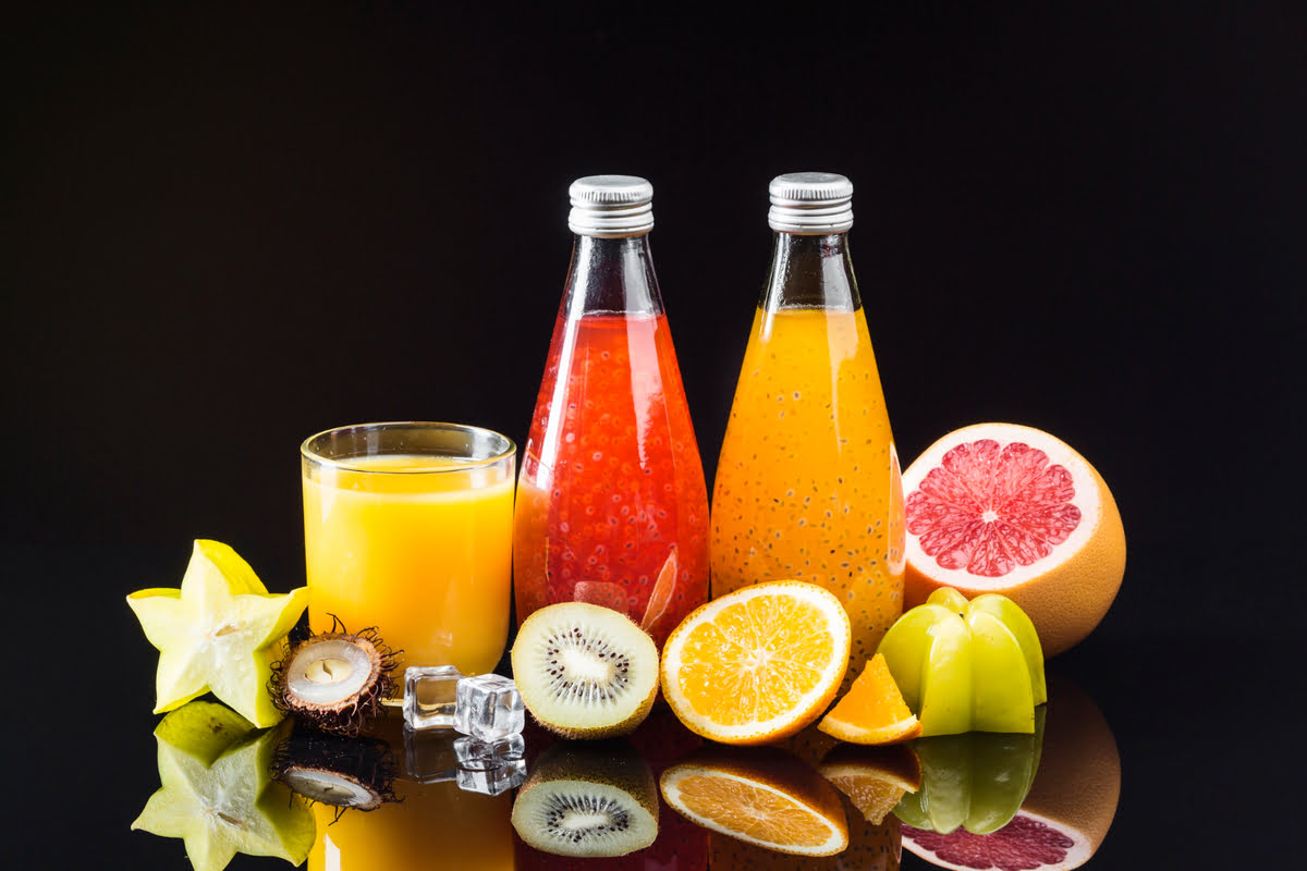 Sucos Detox refrescantes