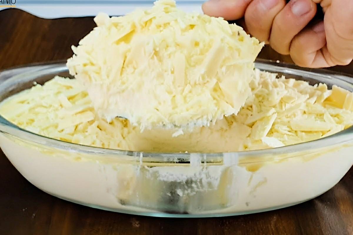 moça cremosa com chocolate branco