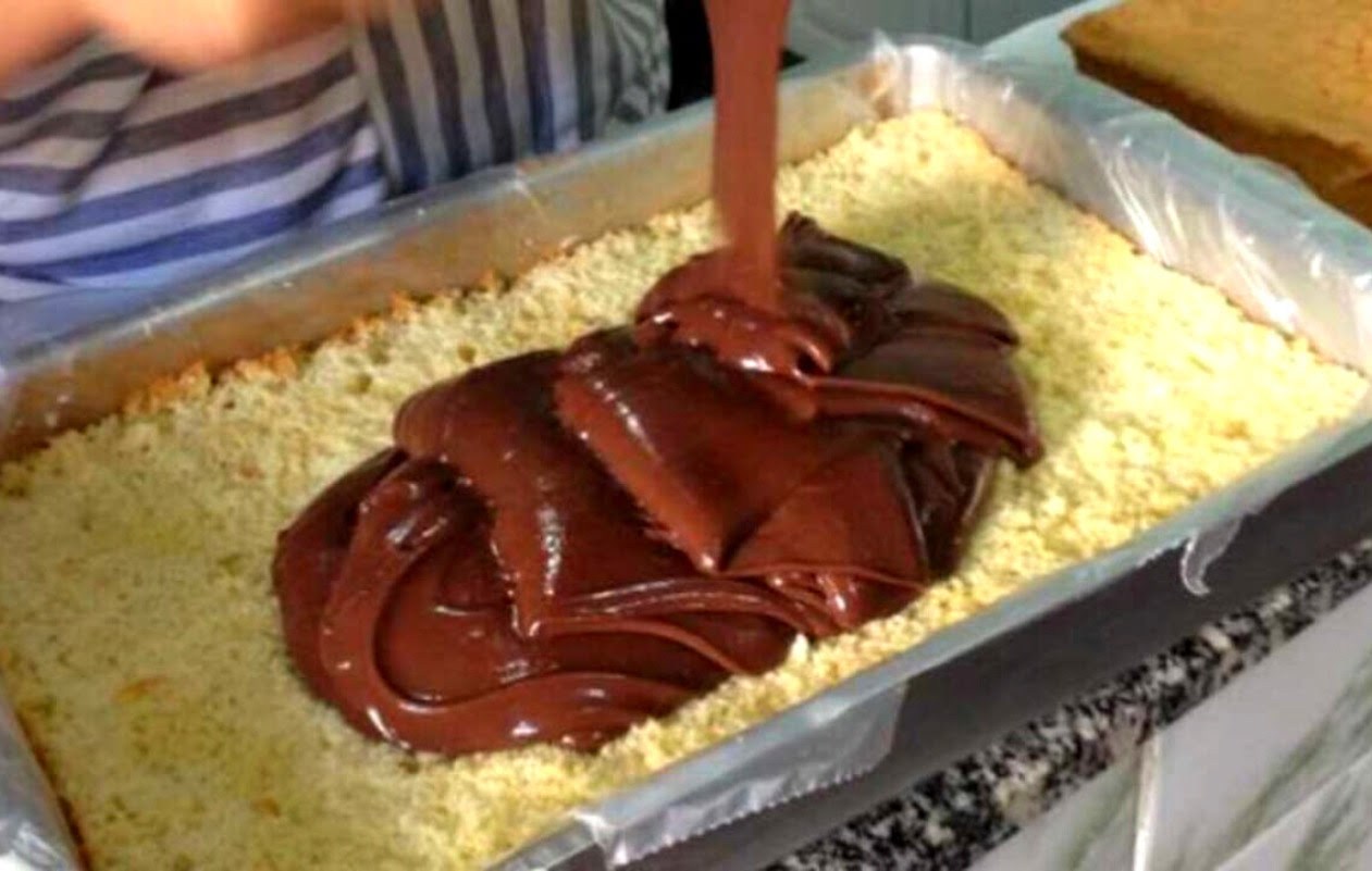 recheio de Nutella para bolos e doces