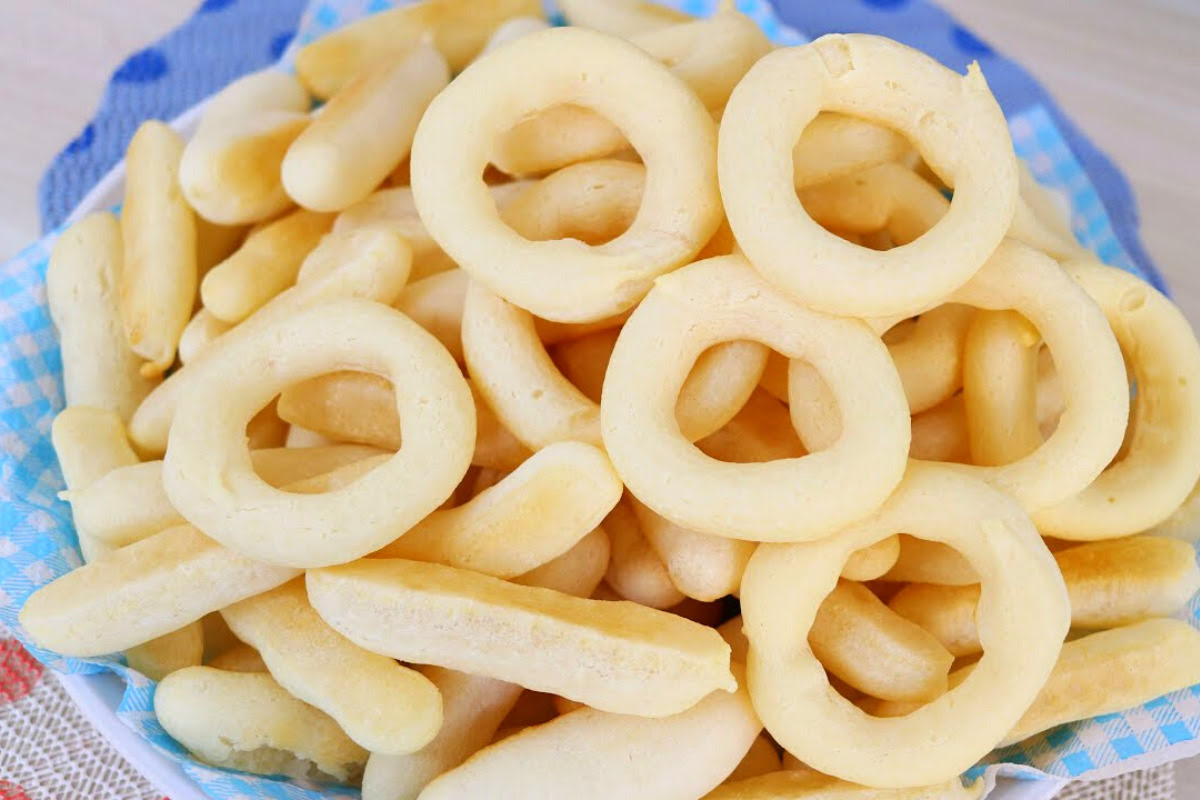 rosquinha doce de polvilho, típica de Minas Gerais