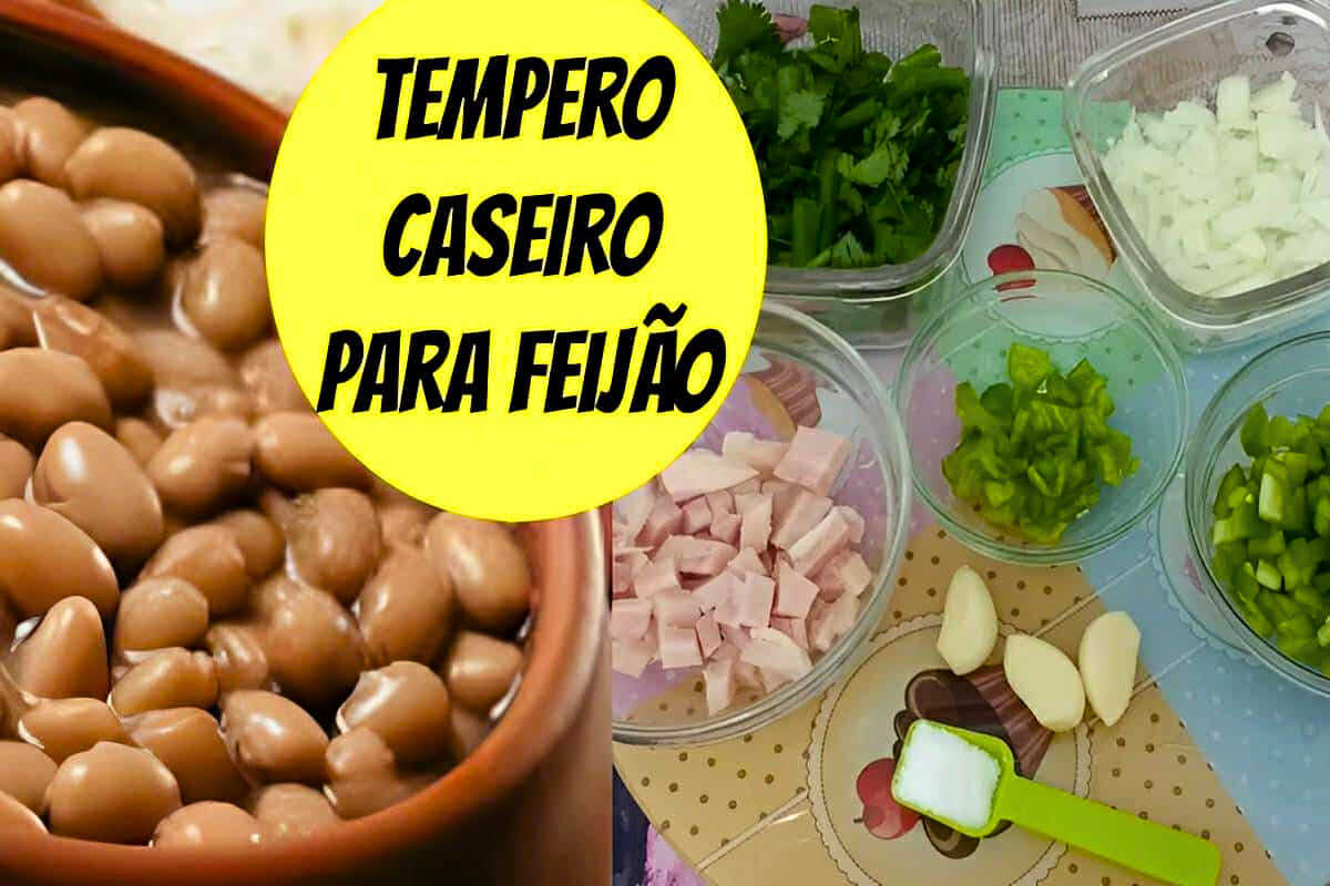 Tempero caseiro para feijão 