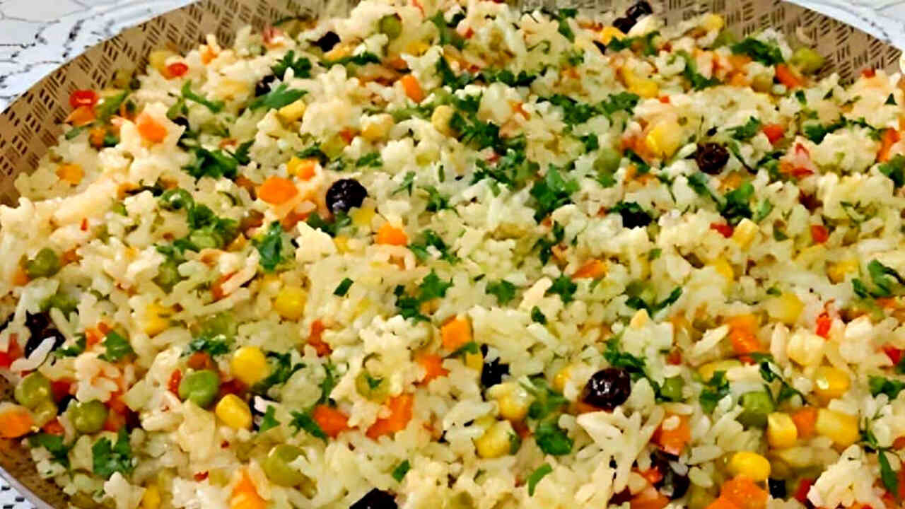 Arroz à grega rápido